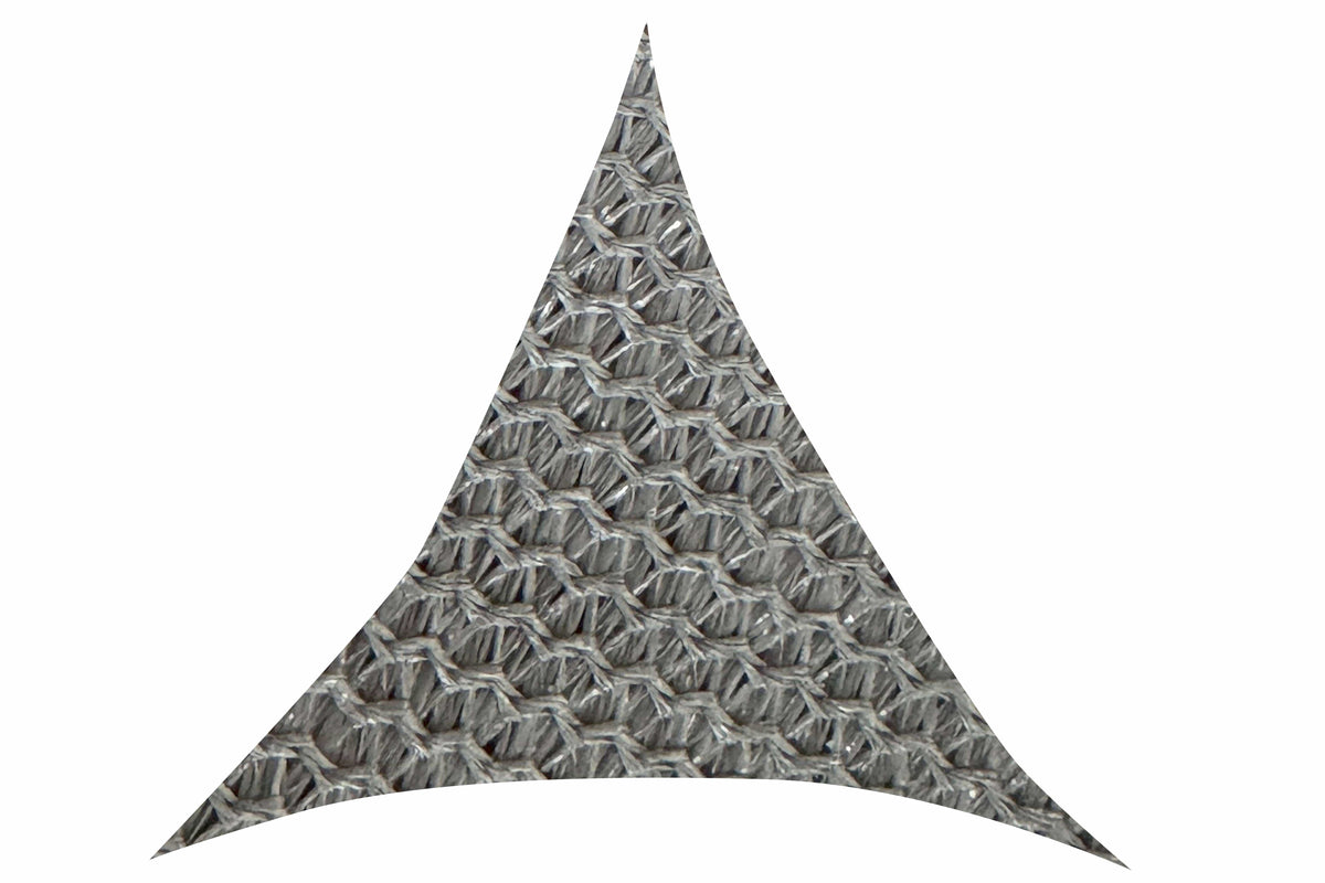 Shade Matters Home & Garden 3.6M x 3.6M x 3.6M Charcoal Triangle Ultra-Heavy Duty Shade Sail