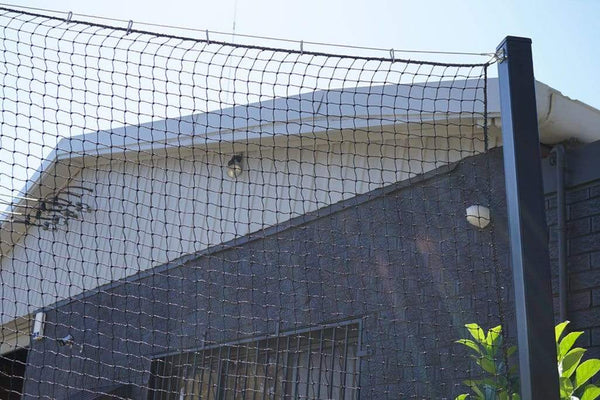 shadematters.com.au Sports Barrier 4m Heavy Duty 80mm Net Support Post