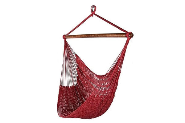 shadematters.com.au Hammocks Red Rope Swing Chair