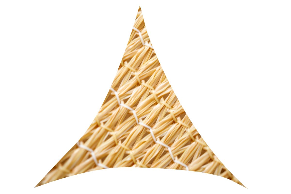 shadematters.com.au Home & Garden Triangle Shade Sail (Sand)