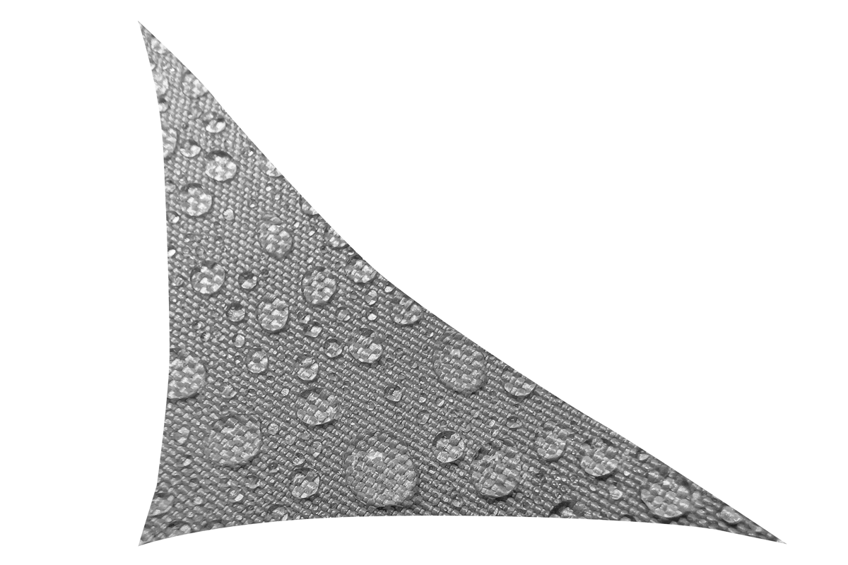 shadematters.com.au Home & Garden Triangle Waterproof (Grey)
